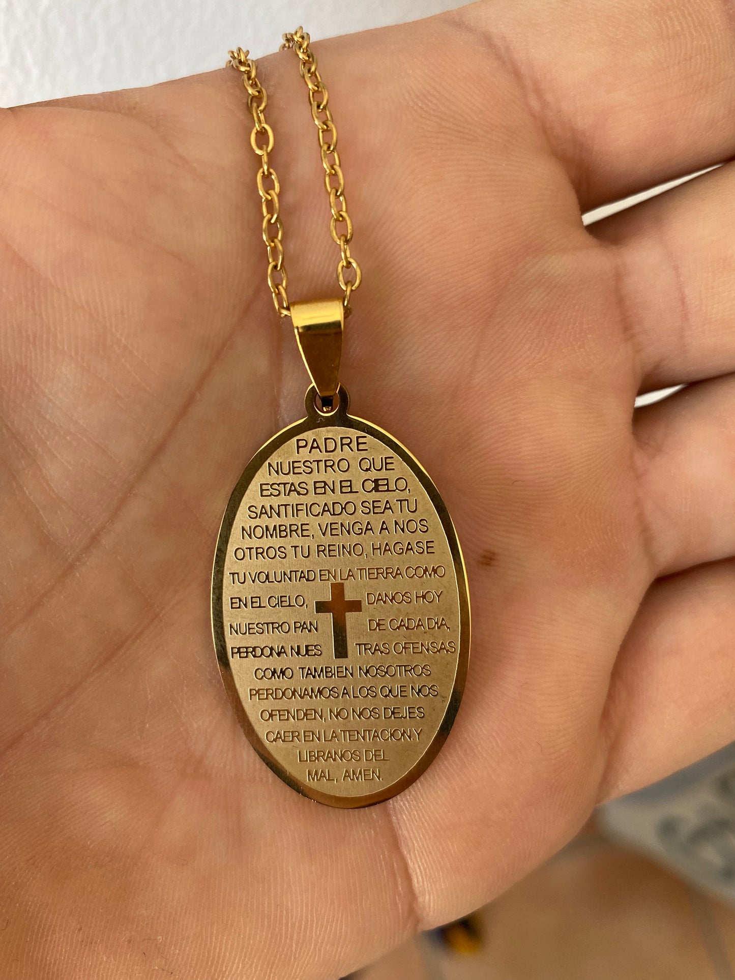 Colgante Oración Padre Nuestro OFERTA 2X1