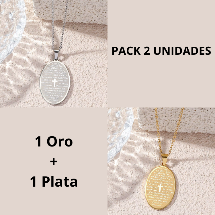 Colgante Oración Padre Nuestro OFERTA 2X1