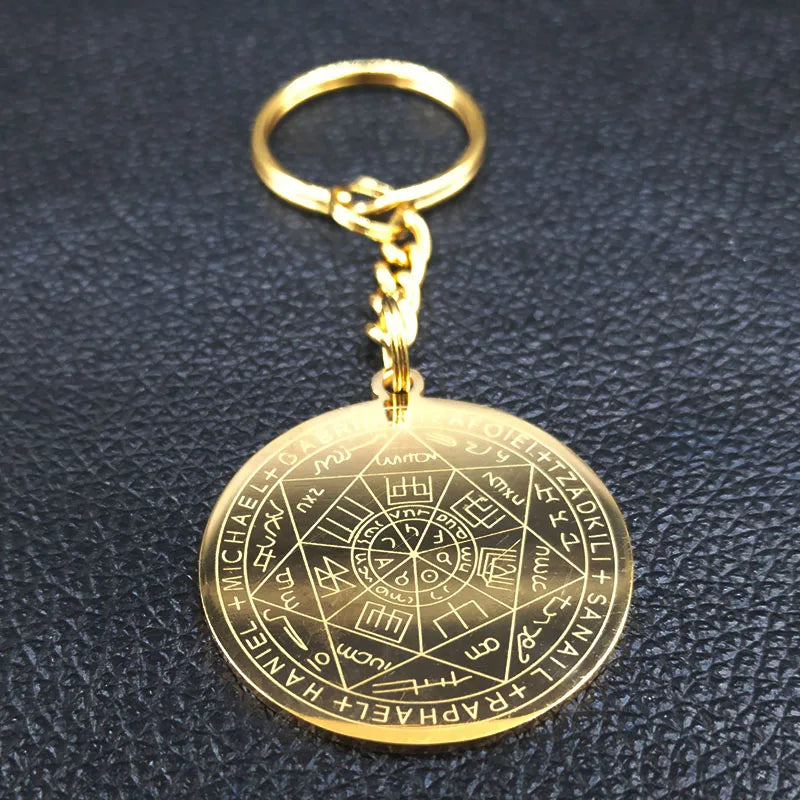 Llavero Protector de los 7 Arcángeles