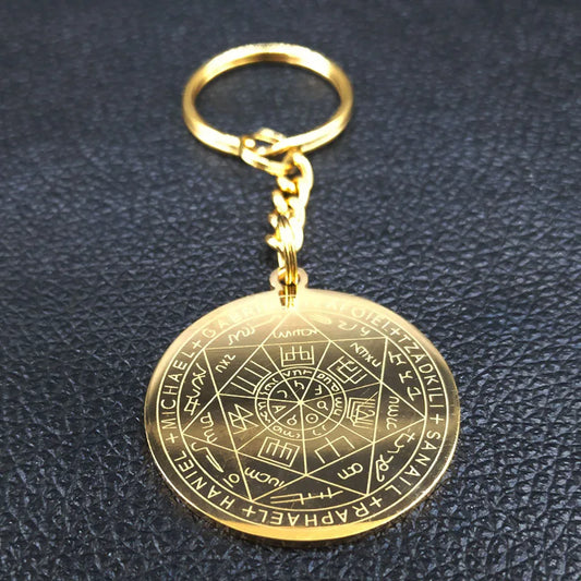 Llavero Protector de los 7 Arcángeles